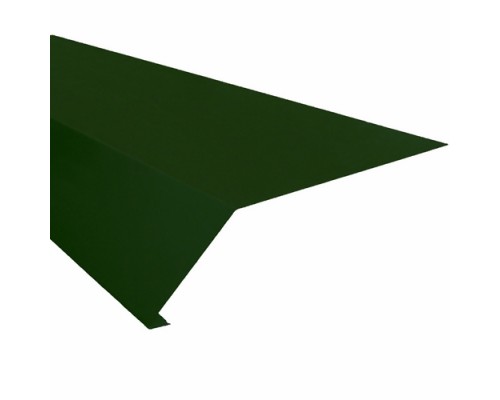 Изображение Планка карнизная "Капельник" 2,0 м. x 6,5 см. x 10 см. Зеленый RAL6005