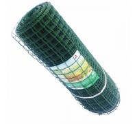 Изображение Сетка садовая ПВХ Зеленая 1,0 x 10м, ячейка 40 x 40 мм