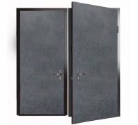 Изображение Дверь металлическая 2,04*0,9 м. Правая. Серая / Серая