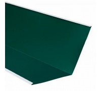 Изображение Ендова для металлочерепицы 15 см. x 2,0 м. Зеленый RAL6005