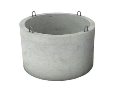 Изображение Кольцо колодезное бетонное с дном Ø 100
